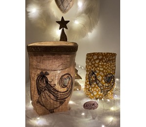 Stickdatei - Set Lichtbeutel ITH Engel